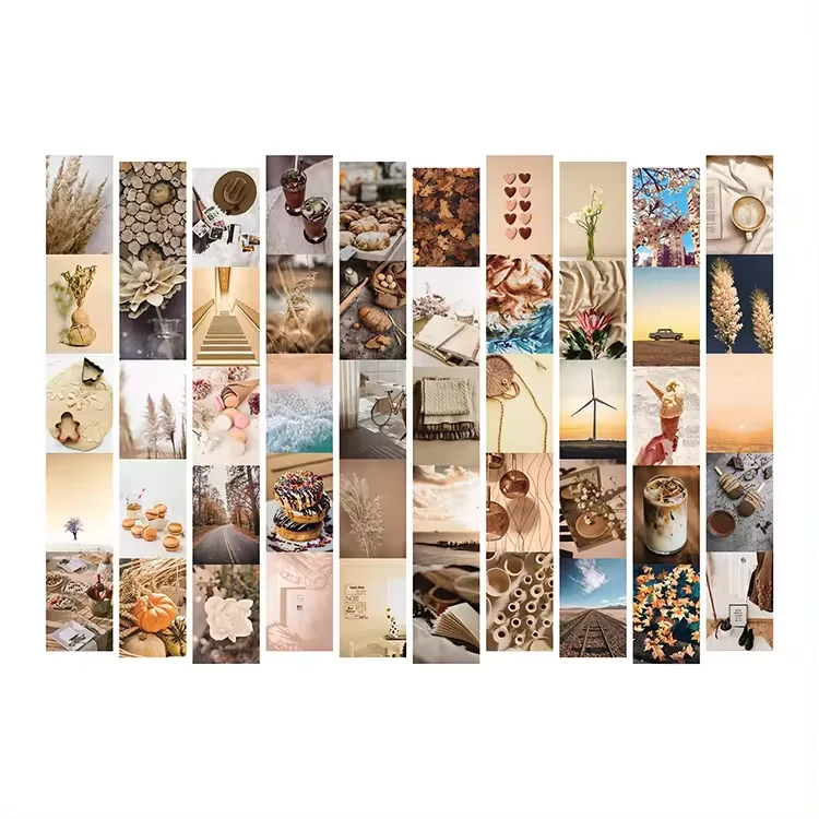 4x6 inch papieren esthetische fotocollage-fotoset