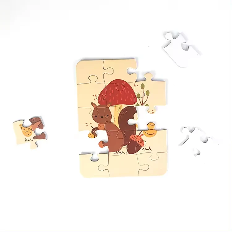 Diereneekhoorn Preschool Kids puzzel