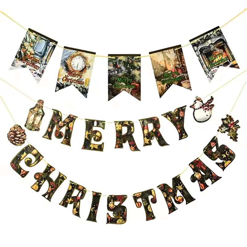 Kerst huisdecoratie banner