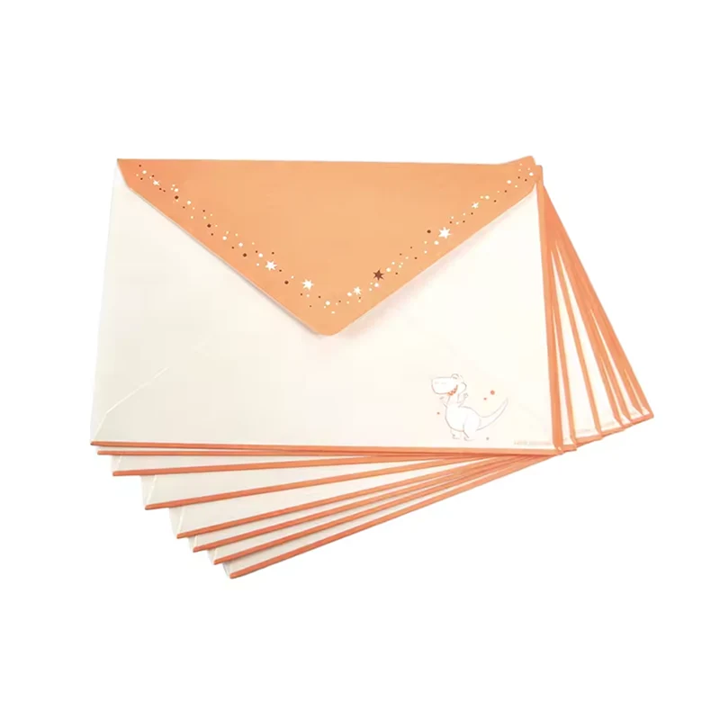 Effen kleur papieren envelop