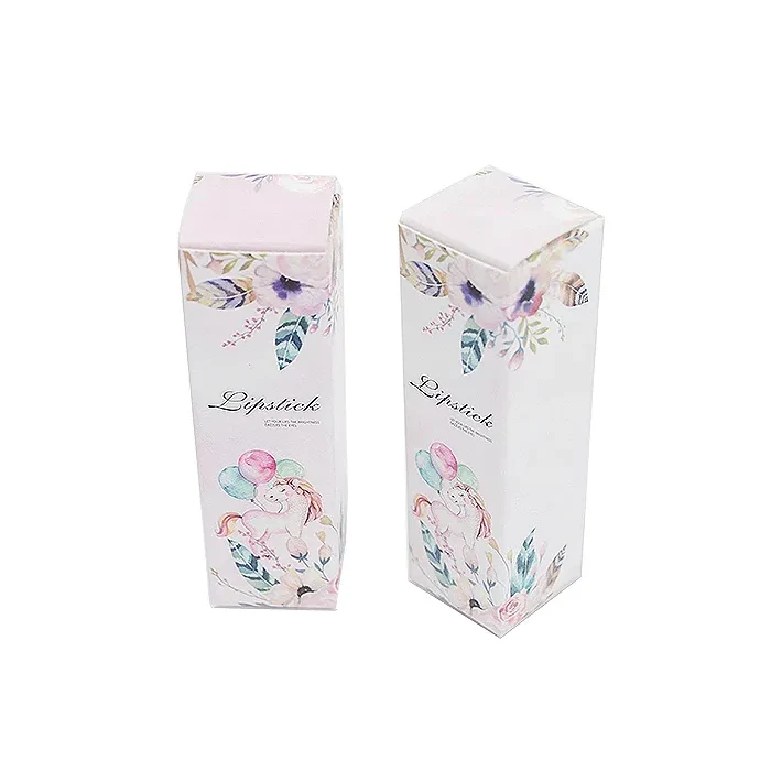 Cosmetische lipgloss papieren verpakking