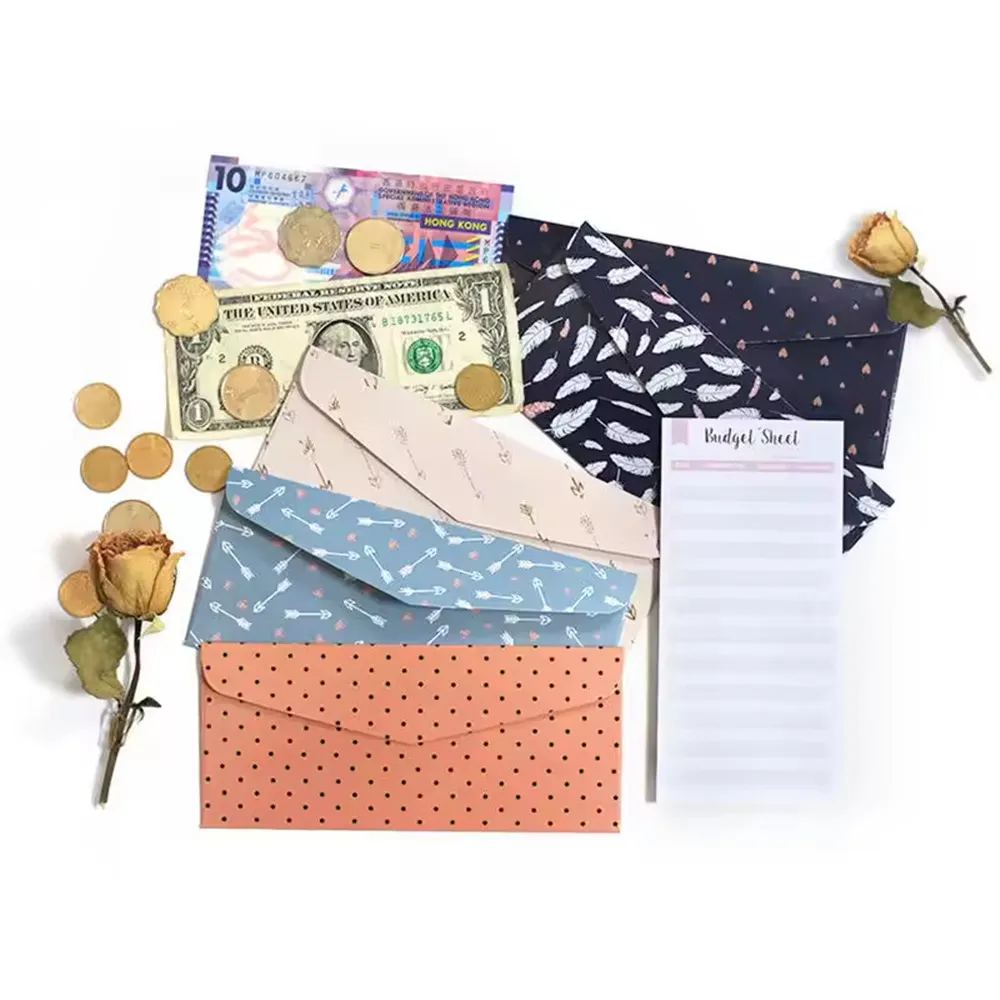 Geldplanner Plastic enveloppen