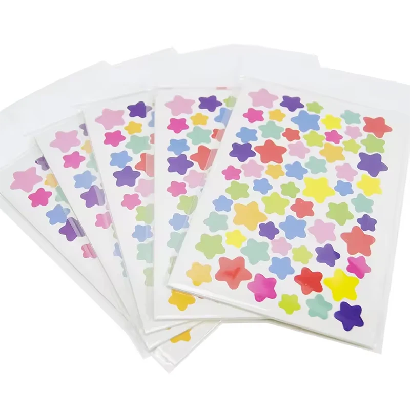 Stervormige sticker voor kinderen